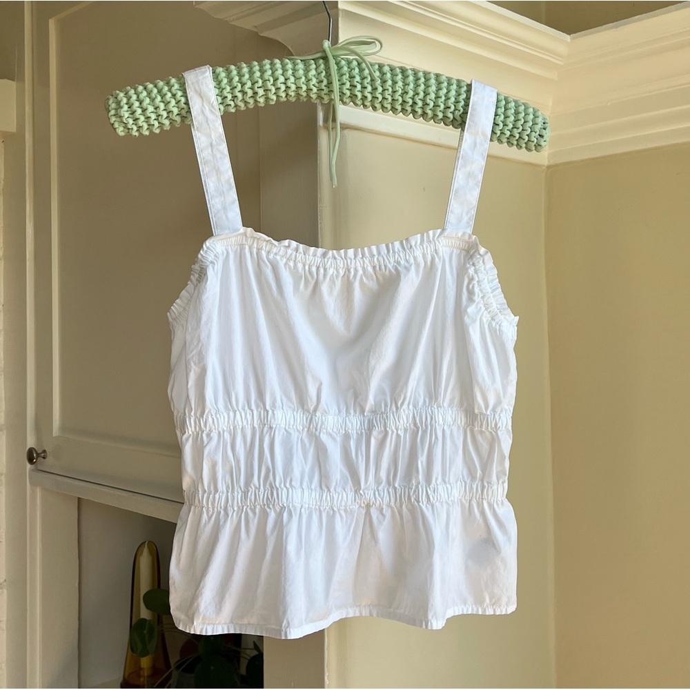 NWOT Madewell Poplin Tank Top